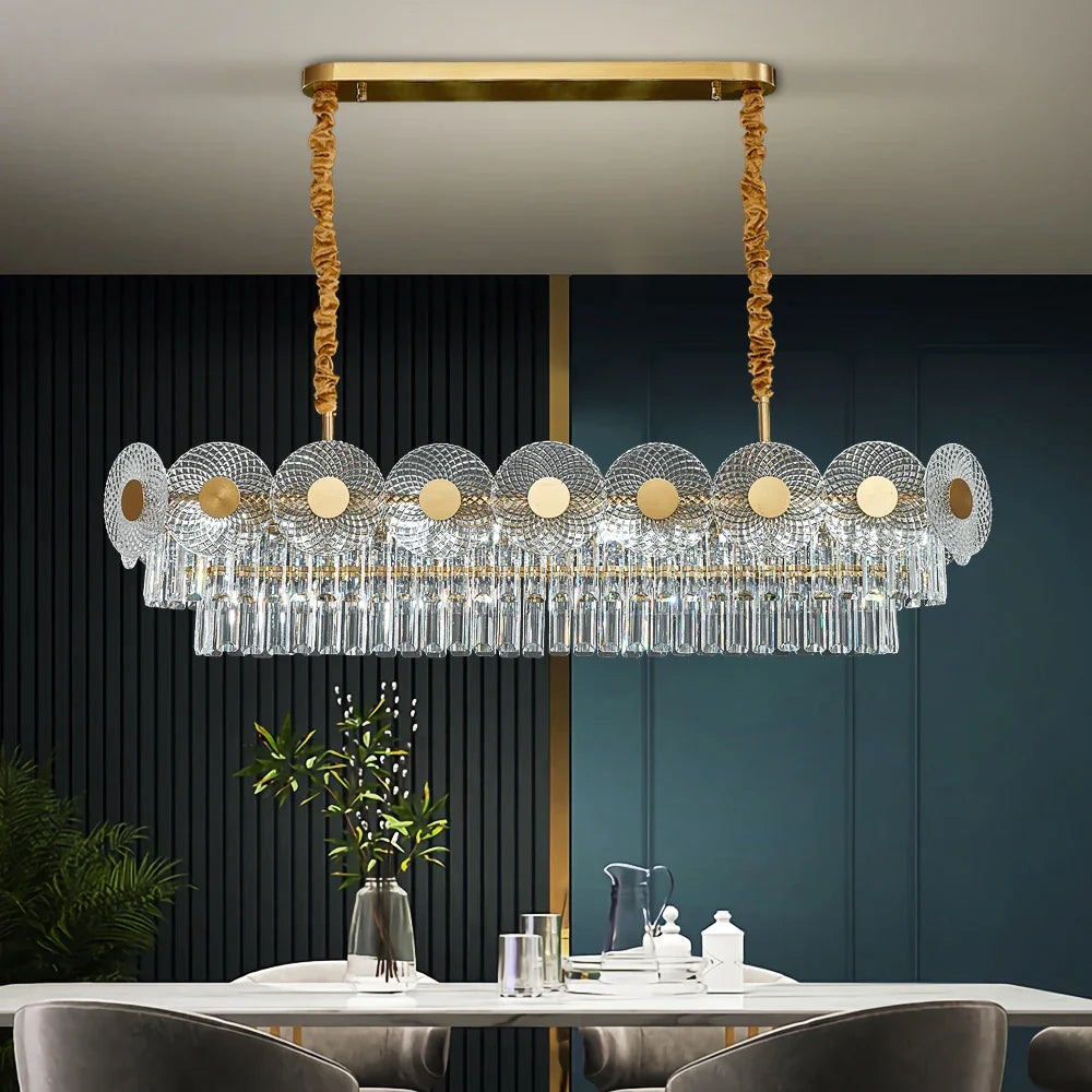 Morandi Rectangular Chandelier