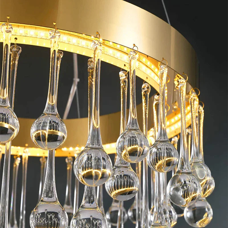 Mancini Ring Staircase Chandelier
