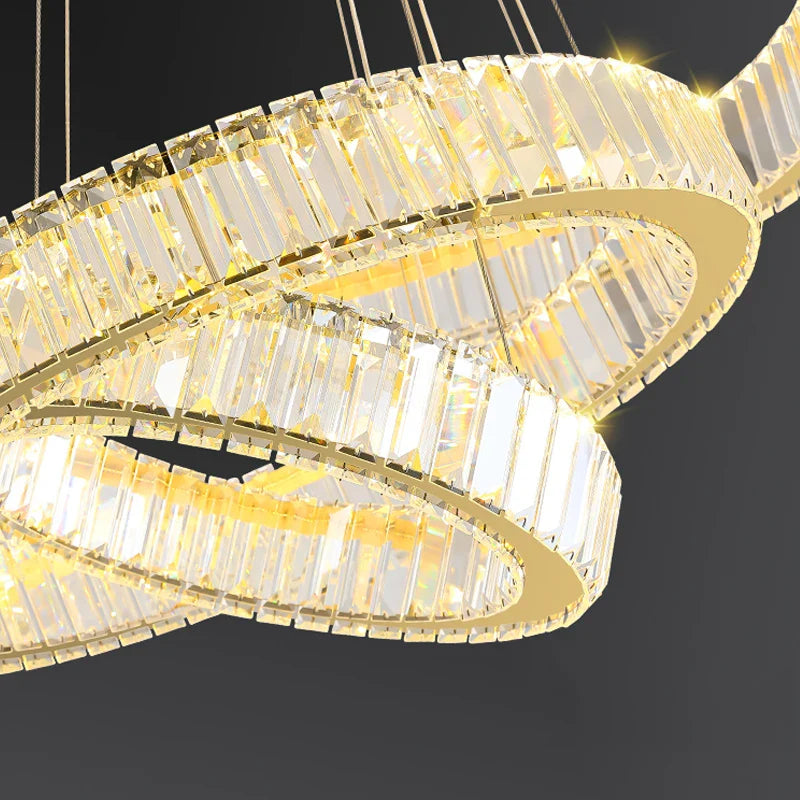 Oia Trio Ring Circular Chandelier