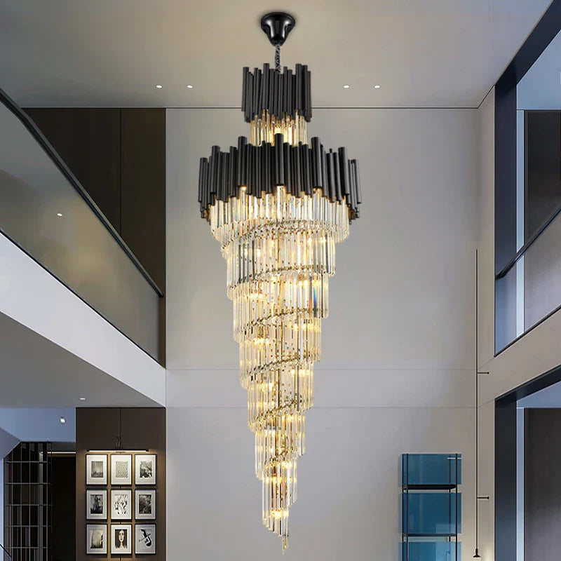Gotham Spiral Staircase Chandelier