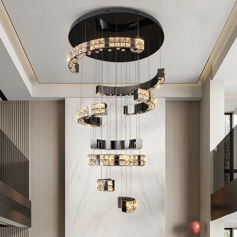 Minato Pendant Staircase Chandelier