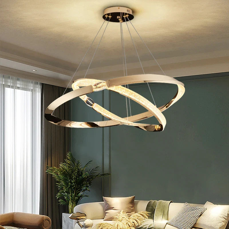 Belgravia Double Ring Circular Chandelier