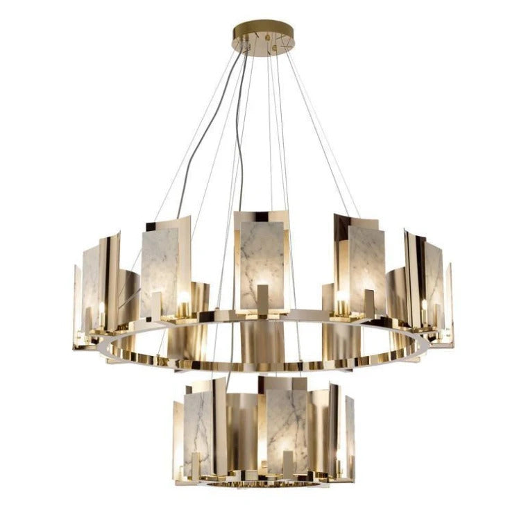 The Vénuz II Circular Chandelier