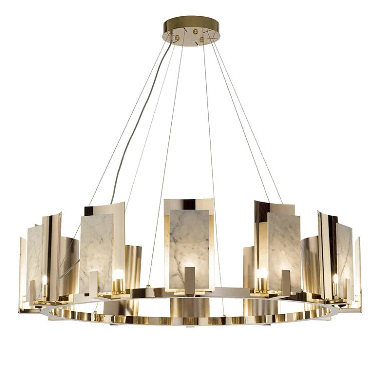 The Vénuz II Circular Chandelier