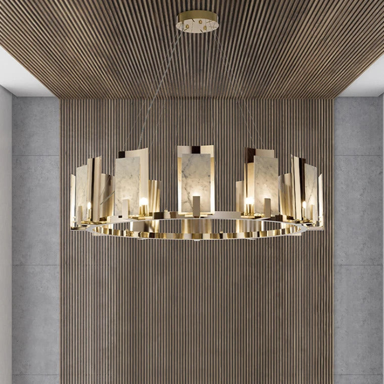 The Vénuz II Circular Chandelier