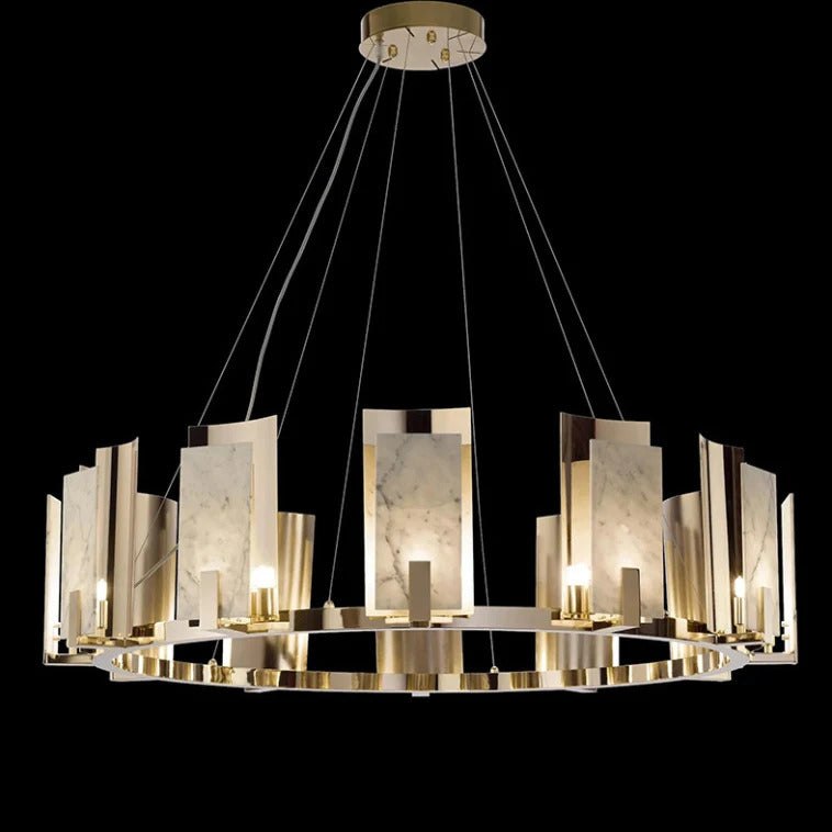 The Vénuz II Circular Chandelier