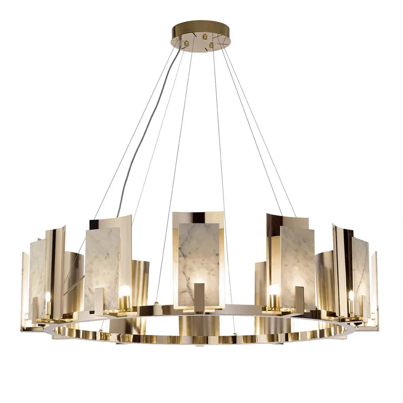 The Vénuz II Circular Chandelier