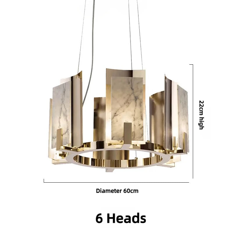 The Vénuz II Circular Chandelier