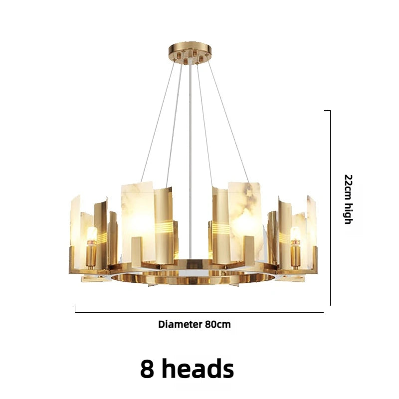The Vénuz II Circular Chandelier